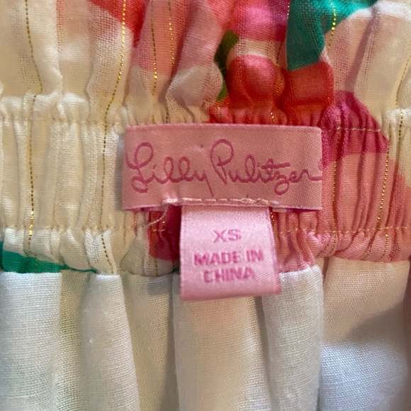 LILLY PULITZER MINI-SKIRT-LIKE NEW-ELASTIC WAIST - Picture 10 of 11